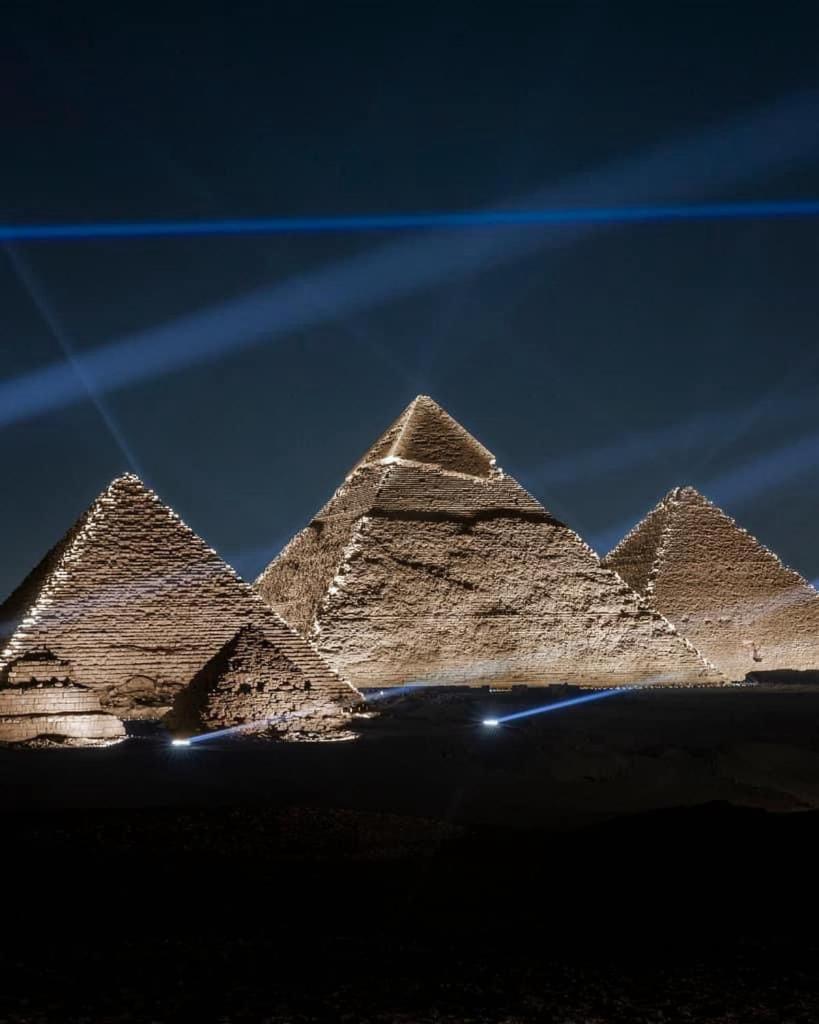 Momen Pyramids Inn Kafret el-Gabal Exteriér fotografie
