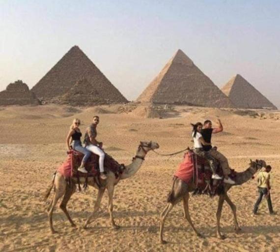 Momen Pyramids Inn Kafret el-Gabal Exteriér fotografie