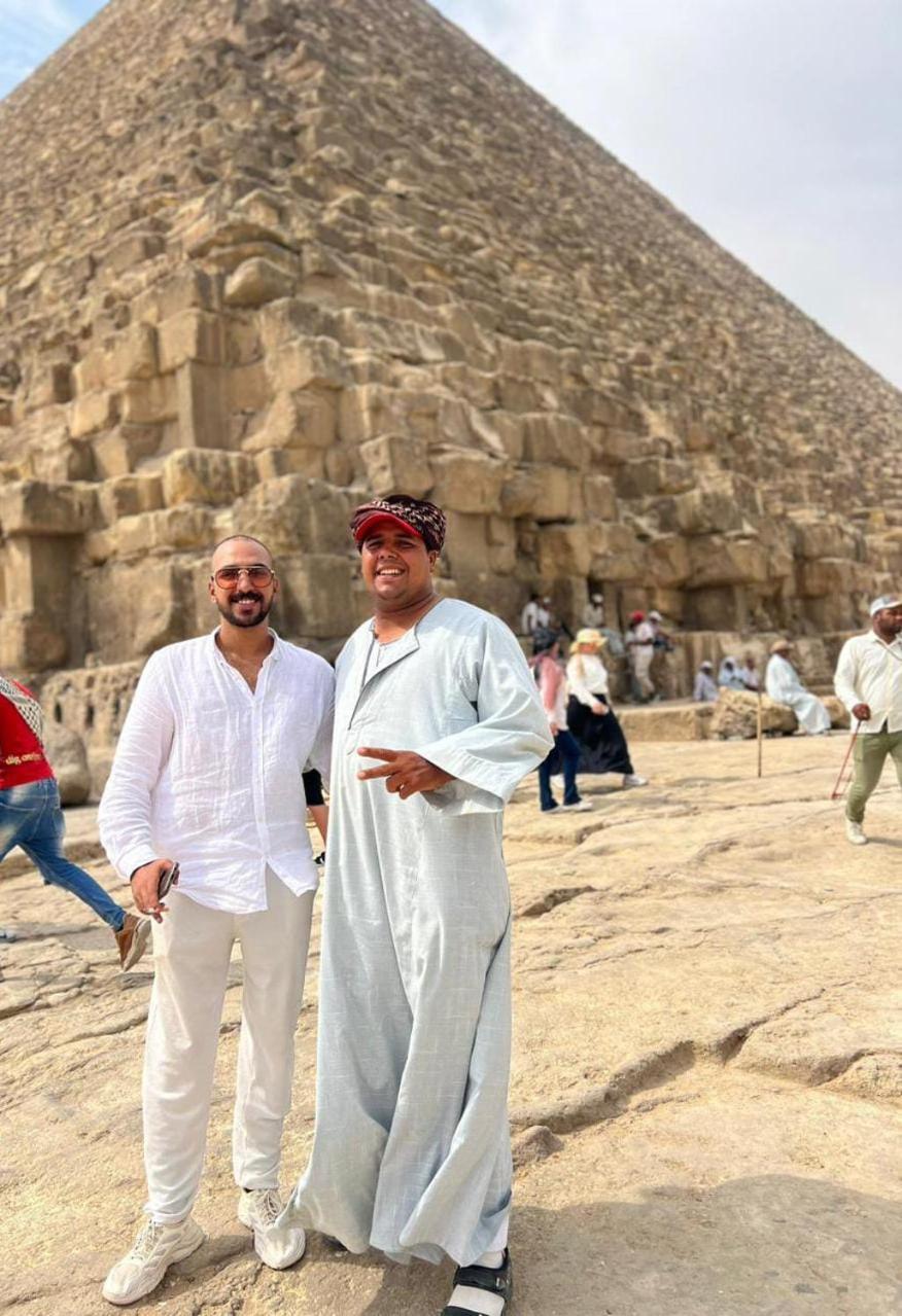 Momen Pyramids Inn Kafret el-Gabal Exteriér fotografie
